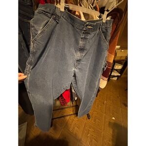 Wrangler Carpenter Jeans Relaxed Fit Denim Pants Workwear